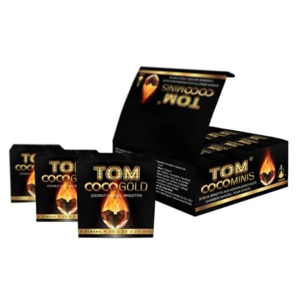 Καρβουνάκια TOM COCO Gold 9τμχ