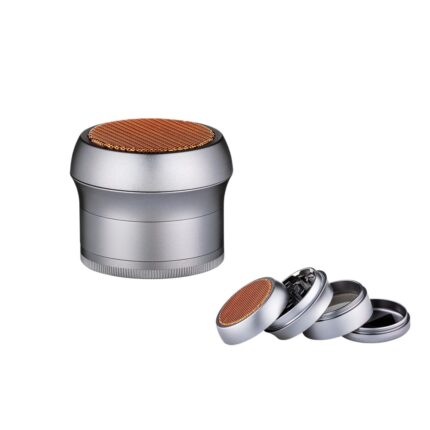 Grinder Metal 4 Parts GunMetal 63mm
