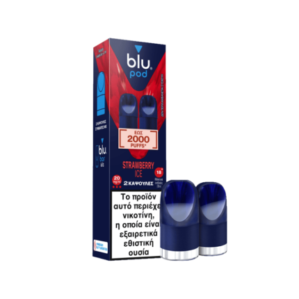 blu pod Strawberry Ice 2pcs