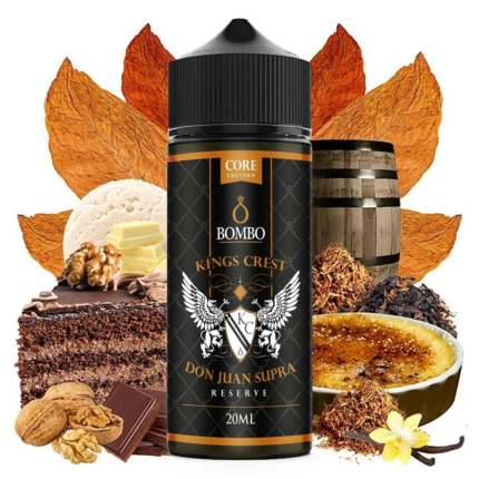 Bombo x Kings Crest Don Juan Supra Reserve Core Edition 20ml/120ml