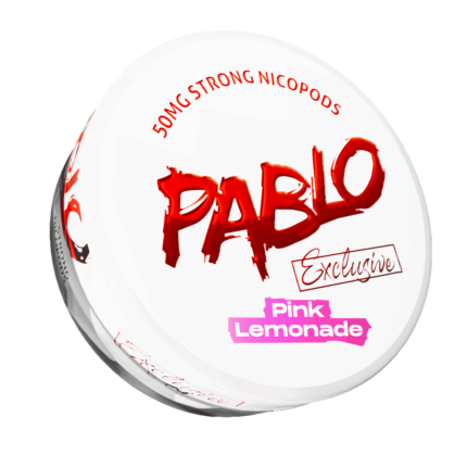Pablo Nicotine Pouches Exclusive Pink Lemonade 50mg