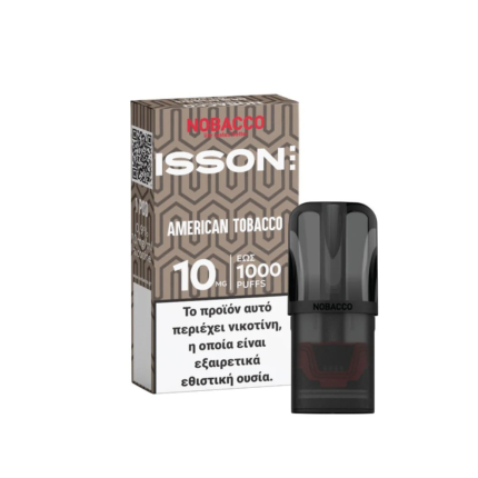 Nobacco Isson III American Tobacco 10mg