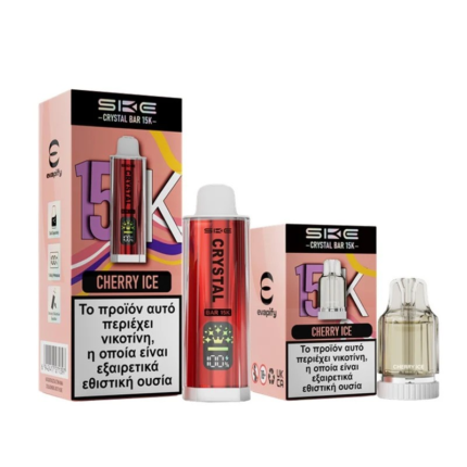SKE Crystal Bar 15k Cherry Ice 20mg 2ml+10ml