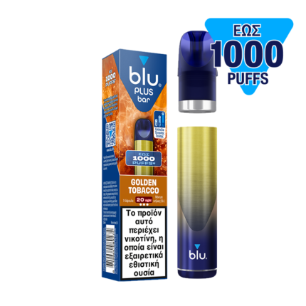 blu plus bar Golden Tobacco