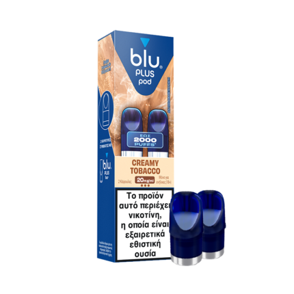 blu plus pod Creamy Tobacco 2pcs