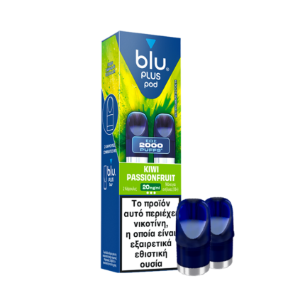 blu plus pod Kiwi Passionfruit 2pcs