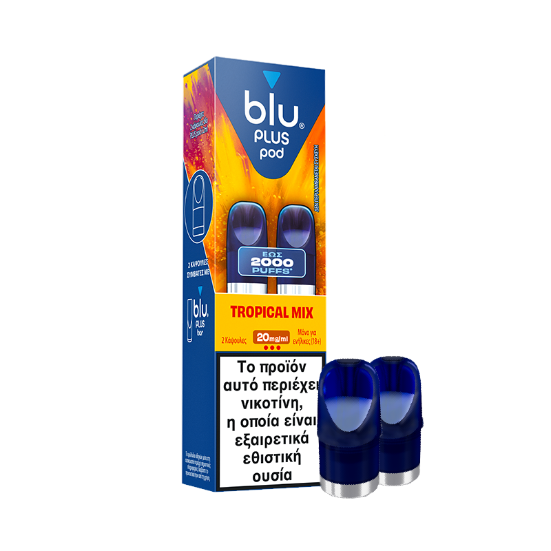 blu plus pod Tropical Mix 2pcs
