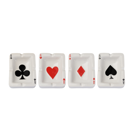 Champ Τασάκι Κεραμικό Casino Ace