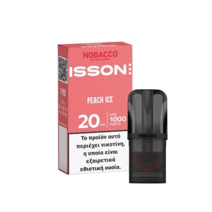 Nobacco Isson III Peach Ice 20mg