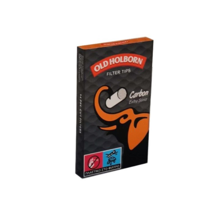 Old Holborn Carbon Extra Slims Filters 54 Φιλτράκια